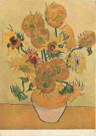 Art - Peinture - Vincent Van Gogh - Les Tournesols - CPM - Voir Scans Recto-Verso - Pintura & Cuadros