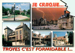 10 - Troyes - Multivues - Découpe Originale - CPM - Carte Neuve - Voir Scans Recto-Verso - Troyes