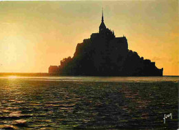 50 - Le Mont Saint Michel - Vue Générale - Coucher De Soleil - CPM - Voir Scans Recto-Verso - Le Mont Saint Michel