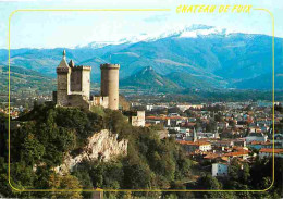 09 - Foix - Le Château Fort Des Comtes De Foix Dominant La Ville - CPM - Voir Scans Recto-Verso - Foix