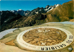 05 - Hautes Alpes - Col Du Galibier - La Table D'Orlentation - Vue Sur Le Massif Des Ecrins, 4102 M. Et La Meije 3983 M  - Autres & Non Classés