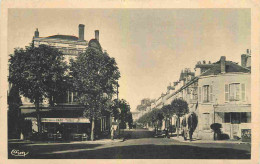 58 - Cosne Cours Sur Loire - Rue Du 14 Juillet - Café De La Gare - Animée - CPA - Voir Scans Recto-Verso - Cosne Cours Sur Loire