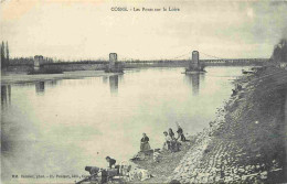 58 - Cosne Cours Sur Loire - Les Ponts Sur La Loire - Animée - Laveuses - Lavandières - CPA - Voir Scans Recto-Verso - Cosne Cours Sur Loire