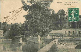 58 - Cosne Cours Sur Loire - Quais D'Aval Du Nohain - Rive Gauche - Animée - CPA - Oblitération De 1908 - Voir Scans Rec - Cosne Cours Sur Loire