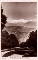 CPA - DARJEELING - Mt KANCHENGUNJA ...Edition Real Photograph - Inde