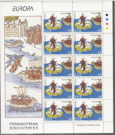 IRLAND  855-856, 2 Kleinbogen, Postfrisch **, Europa CEPT: Entdeckungen Unde Erfindungen, 1994 - Ungebraucht