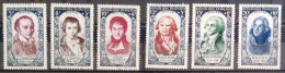 FRANCE                           N° 867/872             OBLITERE               Cote : 88 € - Used Stamps