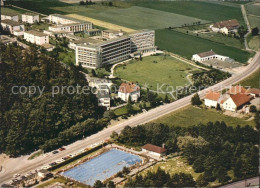 71998908 Bad Driburg Fliegeraufnahme Schwimmbad Mit Sanatorium Berlin BfA Alhaus - Bad Driburg