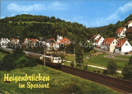 71998904 Heigenbruecken Mit Eisenbahn  Heigenbruecken - Other & Unclassified