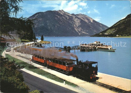 71998900 Achensee Schiffstation Seespitz Mit Zahnradbahn Achensee - Other & Unclassified