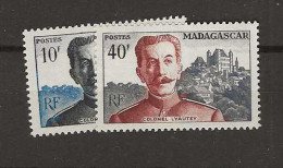 1954 MNH Madagaskar Yvert 325-26 Postfris** - Unused Stamps