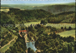 71998761 Manderscheid Eifel Hotel Cafe Heidsmuehle Fliegeraufnahme Manderscheid - Manderscheid