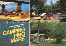 71998728 Lignano Sabbiadoro Camping Pino Mare Firenze - Andere & Zonder Classificatie