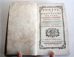 CONTES ET NOUVELLES EN VERS DE LA FONTAINE NOUVELLE EDITION TOME SECOND 1779 / ANCIEN LIVRE XVIIIe SIECLE (2204.204) - 1701-1800