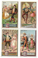 S 149, Liebig 6 Cards, Carnaval En Italie 1° (3 Backsides Have Some Damage) (ref B1) - Liebig