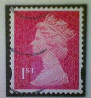 Great Britain, Scott #MH426 (M21L/MTIL), Used(o), 2021, Machin: Queen Elizabeth II, 1st, Royal Mail Red - Machin-Ausgaben