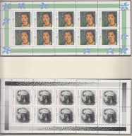 BRD 1854-1855, 2 Kleinbogen, Postfrisch **, Europa CEPT: Berühmte Frauen, 1996 - 1991-2000