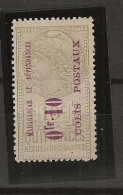 1919 MNH Madagaskar Colis Posteau Yvert 1 Postfris** - Luchtpost