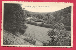 C.P. Custinne = Vue  Sur  La Vallée  De  L' Ywoigne  Et  L'  Auberge - Houyet