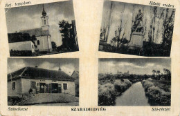 Postcard Hungary Szabadhidveg - Hongrie