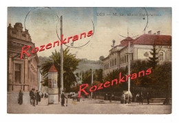 Old Postcard CPA Dej Dés Desch M. Kir. Allami Fogimnazium Romania Roumanie Rumänien Erdély Transylvania - Rumania