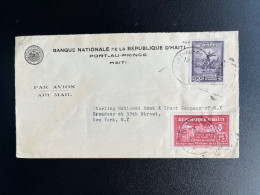 HAITI 1946? AIR MAIL LETTER PORT AU PRINCE TO NEW YORK 16-11-1946? - Haiti