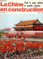 La Chine En Construction N°1 15e Année Janvier 1977 - Un Million De Militaires Et De Civils De Pékin Se Sont Rassemblés - Andere Magazine