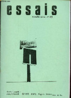 Essais Revue De Critique Et De Communication Proletaire N°43 Nouvelle Série Février Mars 1983 - Editorial - Position Du  - Andere Magazine