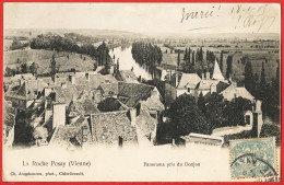 Vienne ( 86 ) La Roche-Posay : Vue Panoramique - CPA écrite 1905 BE - La Roche Posay