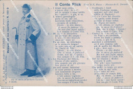 Cc12 Cartolina Napoli Il Conte Flick Canzoni Napoletane Edizione Bideri F.russo - Napoli (Neapel)