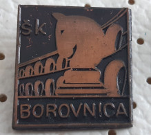 Chess Club SK Borovnica Slovenia Ex Yugoslavia Pin - Autres & Non Classés