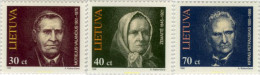 164102 MNH LITUANIA 1995 PERSONAJES CELEBRES - Lithuania