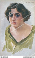 Cc94 Cartolina Art Deco Donnina Lady Donna Cupido Illustratore Artist Spotti - Other & Unclassified