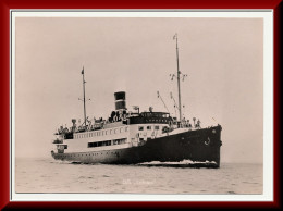 ** FERGE D/S LOFOTEN. KIRKENES - BERGEN 1952 ** D/S "LOFOTEN". STEAMER FERRYBOAT.  NORTH NORWAY ** - Norvège