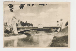 Romania - Timisoara Temesvar - Suspension Bridge Pont Brucke Pod Peste Bega - Rumania