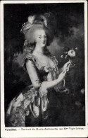 Artiste CPA Vigée Lebrun, Portrait Von Reine Marie Antoinette, Gattin Ludwig XVI. - Familles Royales