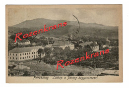 Rare Old Postcard CPA Petrozsény Petrosani Latkep A Paring Hegycsucscsal Rumänien Romania Roumanie Erdély Transylvania - Roumanie