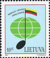 164083 MNH LITUANIA 1994 FESTIVAL DE LA MUSICA - Lituanie