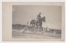 Ww1 Bulgaria Bulgarian Military Soldier, Horse Riding Exercise, Scene, Vintage Orig Photo 13.8x8.7cm. (65218) - War, Military