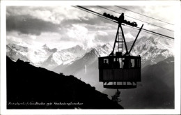 CPA Tirol, Patscherkofl Luftseilbahn Mit Stubaier Gletscher, Berge - Autres & Non Classés