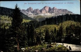 CPA Rosengarten Südtirol, Von Der Dolomitenstraße Am Karersee - Otros & Sin Clasificación