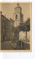 CPA - St TROPEZ - Place De L'Ormeau - Le Clocher - - Saint-Tropez