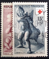 FRANCE                           N° 1048/1049            OBLITERE               Cote : 14 € - Used Stamps