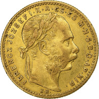Hongrie, Franz Joseph I, 8 Forint 20 Francs, 1889, Kormoczbanya, Or, TTB+ - Ungarn