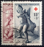 FRANCE                           N° 1048/1049            OBLITERE               Cote : 14 € - Usados