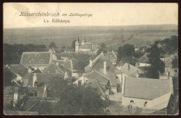 AUSTRIA HUNGARY CSÁSZÁRKŐBÁNYA  Old Postcard 1918. Interesting Cancellation - Andere & Zonder Classificatie