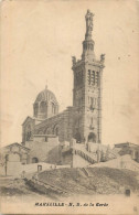Postcard France Marseilles Notre Dame De La Garde - Unclassified