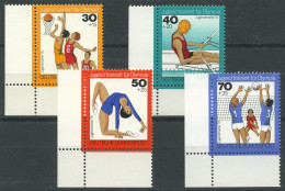 Bund 1976 Jugend Trainiert Für Olympia 882/85 Ecke 3 U. Links Postfrisch (E611) - Unused Stamps