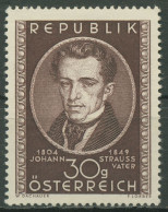 Österreich 1949 Komponist Johann Strauß 942 Postfrisch - Ungebraucht