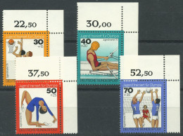 Bund 1976 Jugend Trainiert Für Olympia 882/85 Ecke 2 O. Rechts Postfrisch (E610) - Unused Stamps